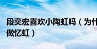 段奕宏喜歡小陶虹嗎(為什么他的名字諧音叫做憶虹)