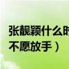 張靚穎什么時候離的婚（苦苦煎熬又為何遲遲不愿放手）