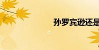 孫羅賓遜還是?