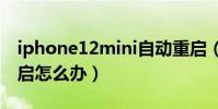 iphone12mini自動重啟(iPhone12自動重啟怎么辦)