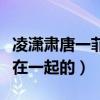 凌瀟肅唐一菲生子了嗎（凌瀟肅和唐一菲怎么在一起的）