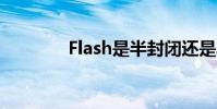 Flash是半封閉還是單字符?