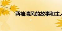兩袖清風的故事和主人公的介紹