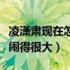 凌瀟肅現在怎么樣了（當初與姚晨之間的感情鬧得很大）