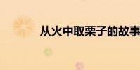 從火中取栗子的故事及其寓意