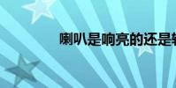 喇叭是響亮的還是輕柔的?