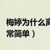 梅婷為什么離婚（直言兩人分開的原因其實非常簡單）