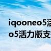 iqooneo5活力版取消了nfc功能（iQOONeo5活力版支持NFC嗎）