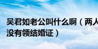 吳君如老公叫什么啊(兩人女兒都七歲了依舊沒有領結婚證)