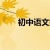 初中語文如何快速提高成績的絕密！