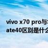 vivo x70 pro與華為p50哪個更好（vivox70pro 和華為mate40區別是什么）