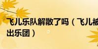 飛兒樂隊解散了嗎(飛兒被不知情情況下被踢出樂團)