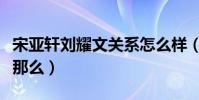 宋亞軒劉耀文關系怎么樣(宋亞軒資源為什么那么)