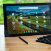 華碩平板電腦電腦評測完整的Chromebook二合一平板電腦包