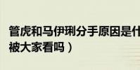 管虎和馬伊琍分手原因是什么(二人當初就不被大家看嗎)