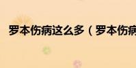 羅本傷病這么多(羅本傷病為什么那么對)