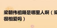 梁朝偉祖籍是哪里人啊(梁朝偉與劉嘉玲真的很相愛嗎)