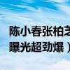 陳小春張柏芝什么關系（穿三點式泳灘推油圖曝光超勁爆）