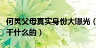 何炅父母真實身份大曝光(揭秘何炅的父母是干什么的)