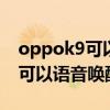 oppok9可以語音喚醒小布嗎（oppok9Pro可以語音喚醒小布嗎）