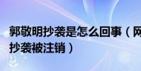 郭敬明抄襲是怎么回事(網曝郭敬明公司因為抄襲被注銷)