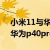 小米11與華為p40pro拍照對比（小米11和華為p40pro哪個好）