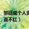 鄒廷威個人資料（鄒廷威作品有哪些為什么一直不紅）