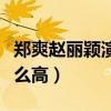 鄭爽趙麗穎演技上誰（鄭爽的人氣為什么會這么高）