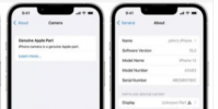 iOS15.2更新顯示iPhone維修中是否使用了正品蘋果部件
