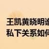王凱黃曉明誰帥（黃曉明與王凱是怎么認識的私下關系如何）