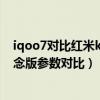 iqoo7對比紅米k30至尊紀念版（iQOO7和紅米k30至尊紀念版參數對比）