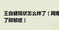 王自健現狀怎么樣了(網曝王自健慘遭家暴患了抑郁癥)