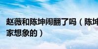 趙薇和陳坤鬧翻了嗎(陳坤公開表示兩人沒大家想象的)