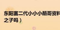 東陽富二代小小小酷哥資料(他真是東陽首富之子嗎)