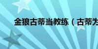 金狼古蒂當教練(古蒂為什么叫金狼)