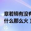 章若楠有沒有金主（章若楠是怎么火起來的為什么那么火）