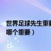 世界足球先生重要還是金球獎重要（世界足球先生與金球獎哪個重要）