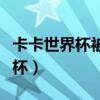 卡卡世界杯被紅牌罰下（卡卡為什么沒進世界杯）