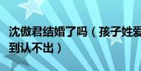 沈傲君結婚了嗎(孩子姓愛新覺羅近照臃腫胖到認不出)