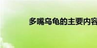 多嘴烏龜的主要內容是什么?