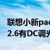 聯想小新pad和padpro（聯想小新PadPro12.6有DC調光嗎）