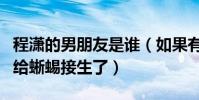 程瀟的男朋友是誰(如果有男友也不會無聊到給蜥蜴接生了)