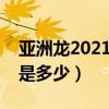 亞洲龍2021最新款長寬高（亞洲龍的長寬高是多少）