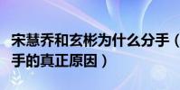 宋慧喬和玄彬為什么分手(揭秘宋慧喬玄彬分手的真正原因)