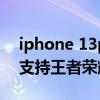 iphone 13pro調光480hz（iphone13pro支持王者榮耀90hz嗎）