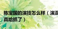 陳寶國的演技怎么樣(演混混演的太像坐火車真給抓了)