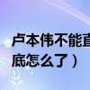 盧本偉不能直播了嗎（當年紅透半邊天的他到底怎么了）