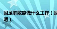 國足解散能做什么工作(國足為什么不解散貼吧)