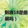 魅族18是曲面屏還是平面屏（魅族18是曲面屏嗎）