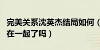 完美關系沈英杰結局如何(沈英杰和舒晴最后在一起了嗎)